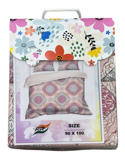 Double Bed Bedsheet with Luxury Packing For Gifting