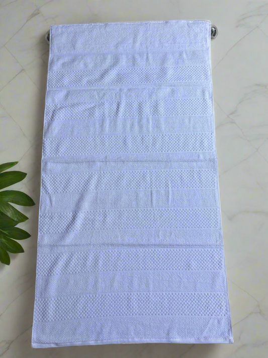 Export Quality White Bath Towel 30*60